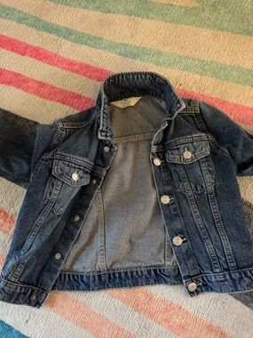 H&M Dark Blue Kids Denim Jacket